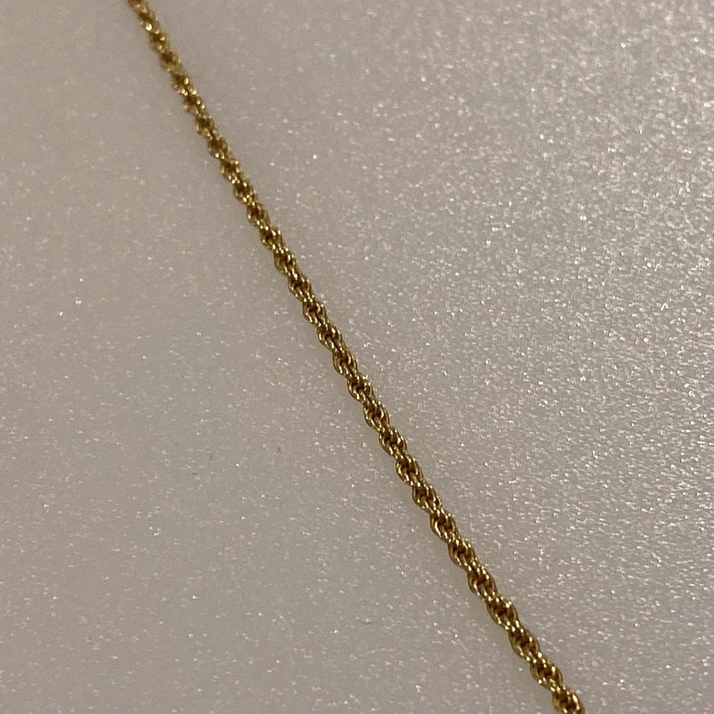 Gold Cross Rope Chain - Picture 5 of 5